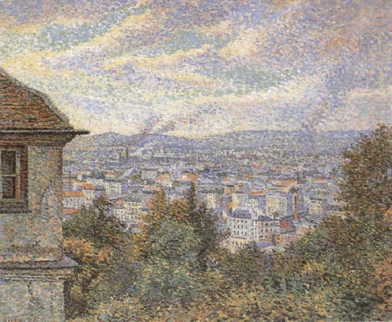 Luce, Maximilien Paris Seen From Montmartre china oil painting image